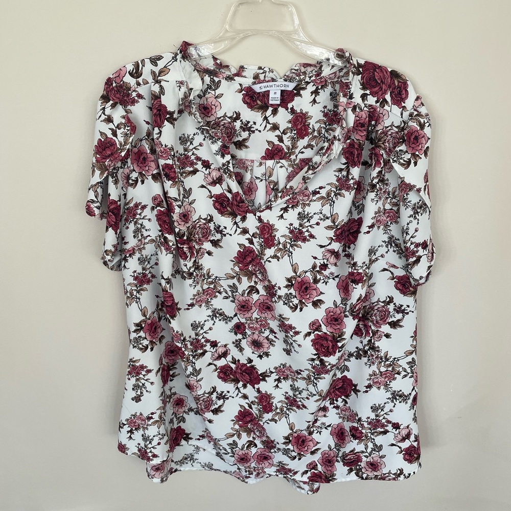 Floral Print Women's Top